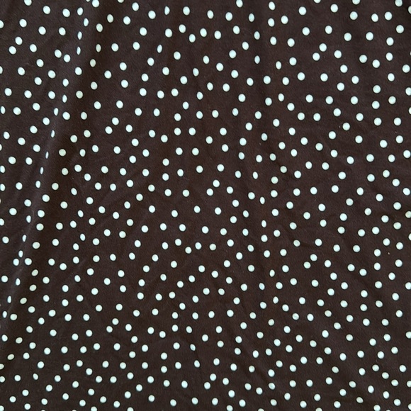 Reformation NWT Nevada Brown Dot Mini Dress size small - Picture 6 of 9